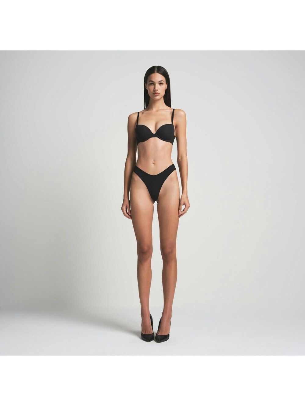 SKIMS NWT Fits Everybody Push-Up Demi Bra - Size 34C